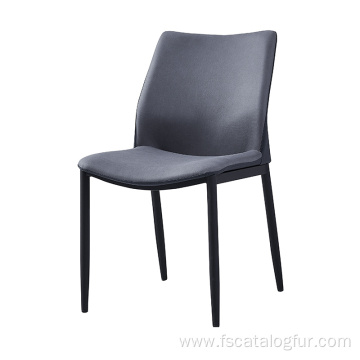 Restaurant leather dining chair